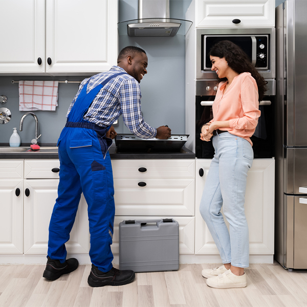 can you provide an estimate for cooktop repair before beginning any work in Muddy IL